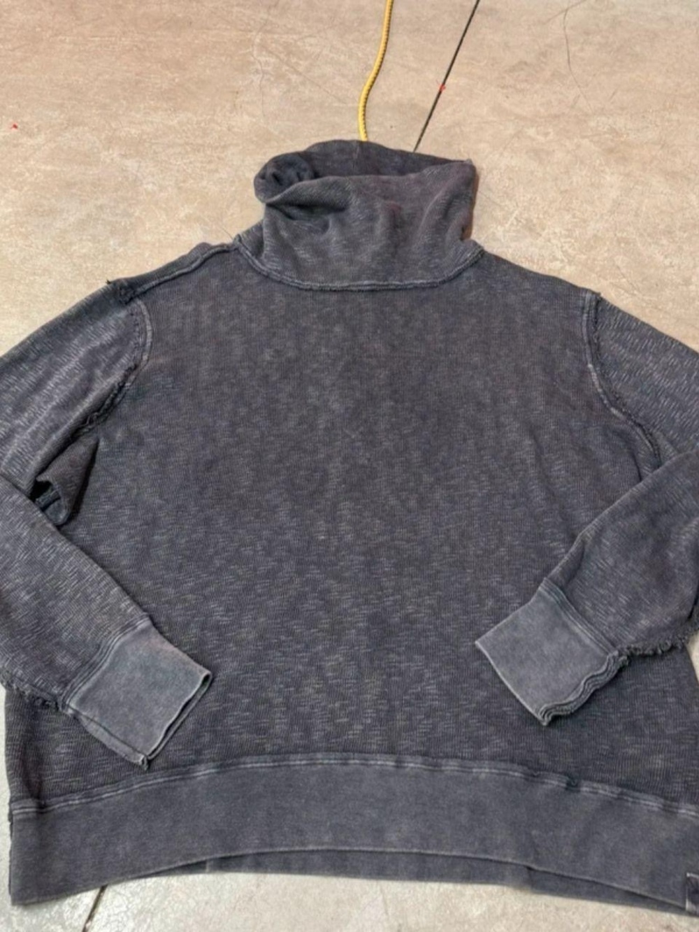 Women’s Dark Gray Turtleneck Sweatshirt Free People